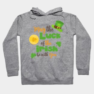 Saint Patrick's Day, Luck Of The Irish, Clovers Hoodie